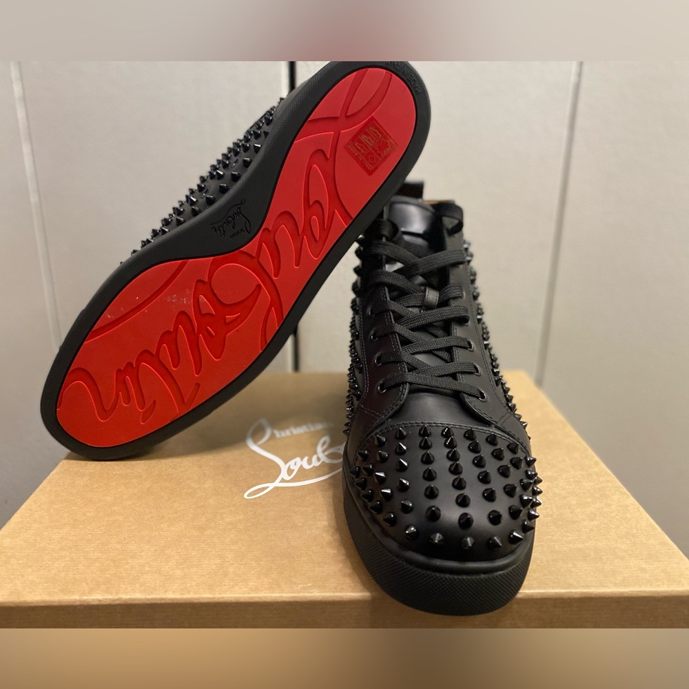 Christian Louboutin Louis Spikes Sneakers - Picture 5 of 11